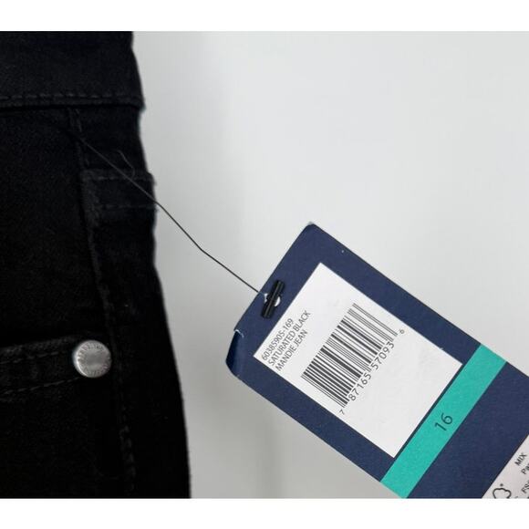 Bandolino Mandie Straight 5-Pocket Jeans Womens Size 16 - Picture 4 of 8